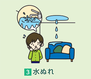 水ぬれ